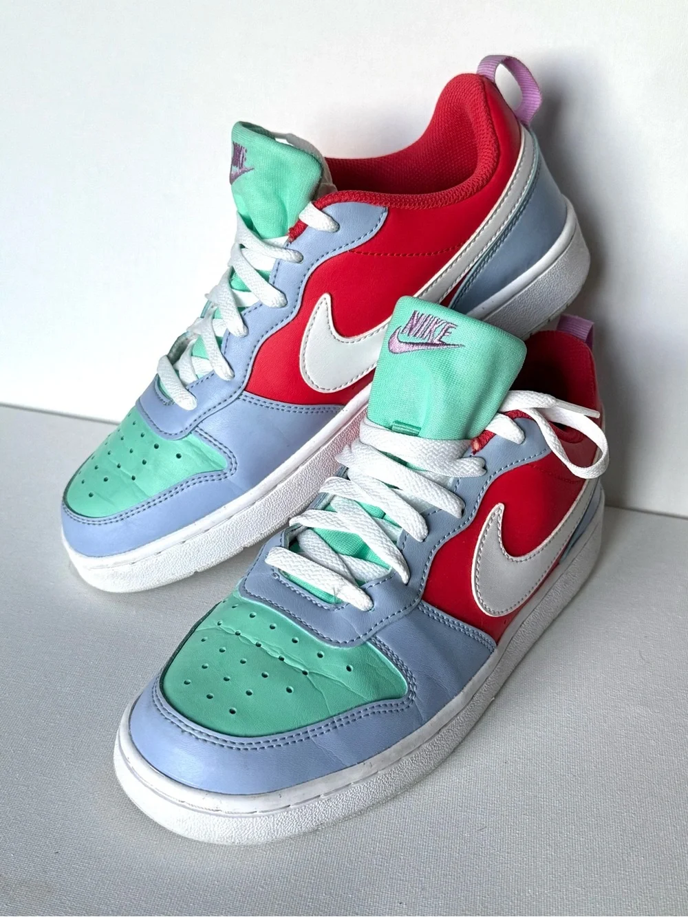 Nike Court Borough Low Recraft Cobalt Bliss Multicolor 7Y / Women’s 8.5